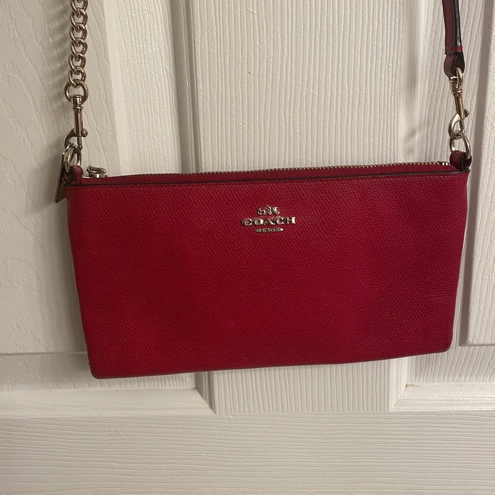 Coach Red Crossbody Bag